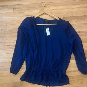 Banana Republic peplum blouse